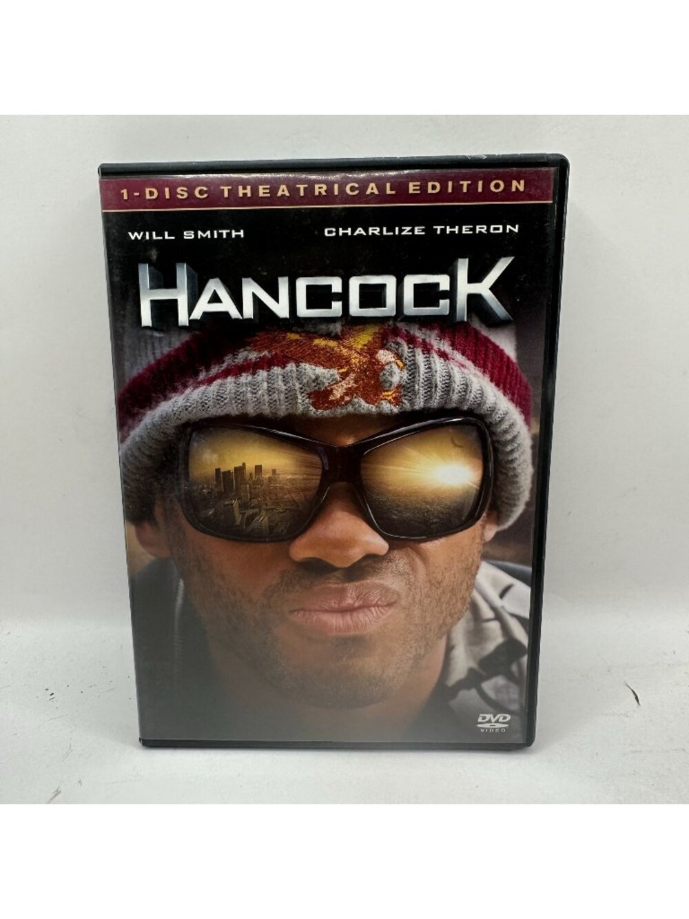 Hancock 2008 PG13 Will Smith Charlize Theron Columbia Pictures DVD Theatrical
